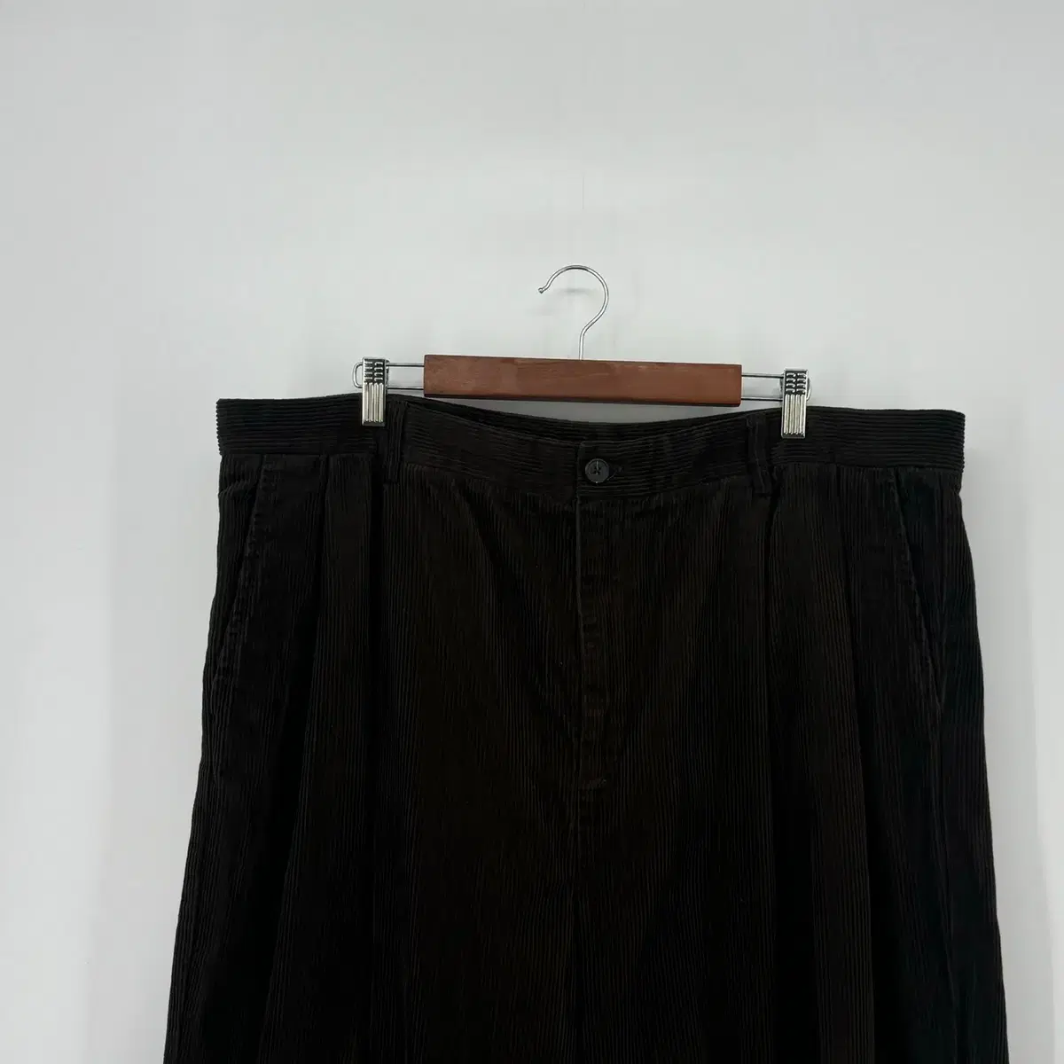 무신사 스탠다드 골덴 와이드 팬츠 무탠다드 (42 size/BROWN)