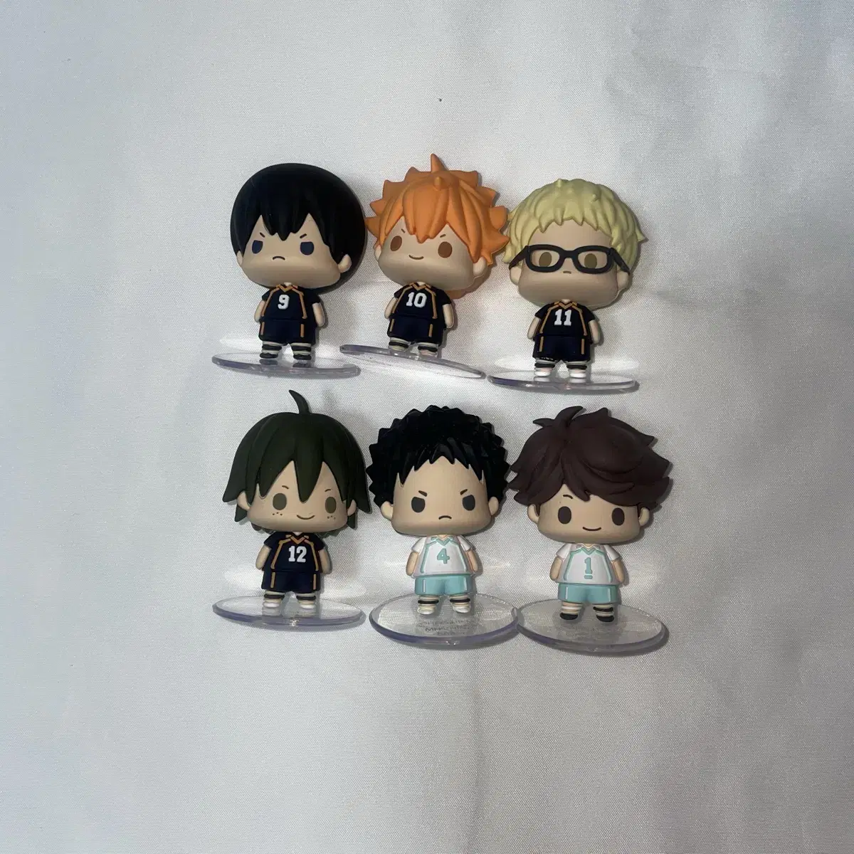 Haikyuu Chocorin 1st Edition Figures Kageyama hinata Tsukishima Yamaguchi Oikawa