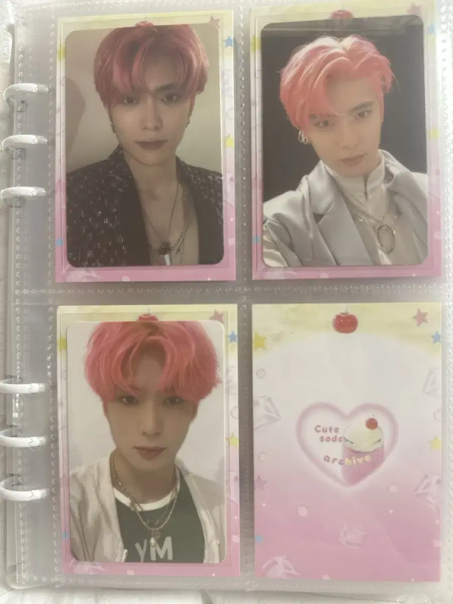 Resonance Pink Hair jaehyun in bulk