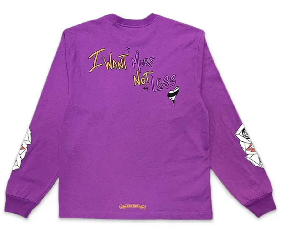 Chrome Hearts Mattyboy Purple Long Sleeve 2XL New