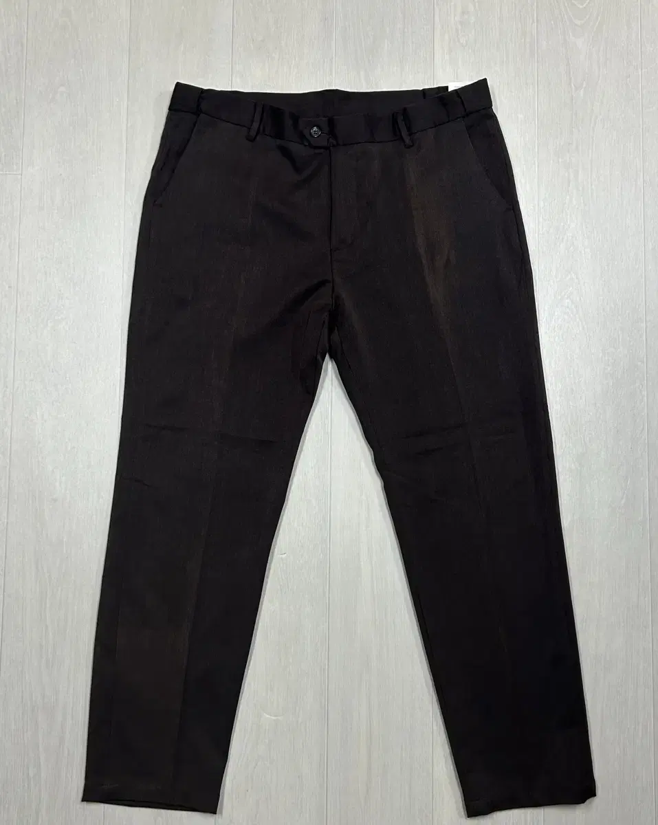 Brown slim pants