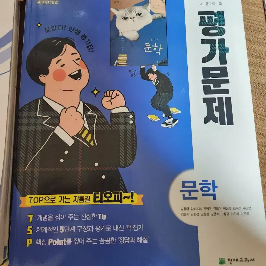 문학 평가 문제집 팝니다