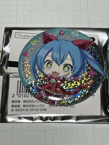 프로세카 하츠네 미쿠 난자타운 홀로그램 캔뱃지 레어