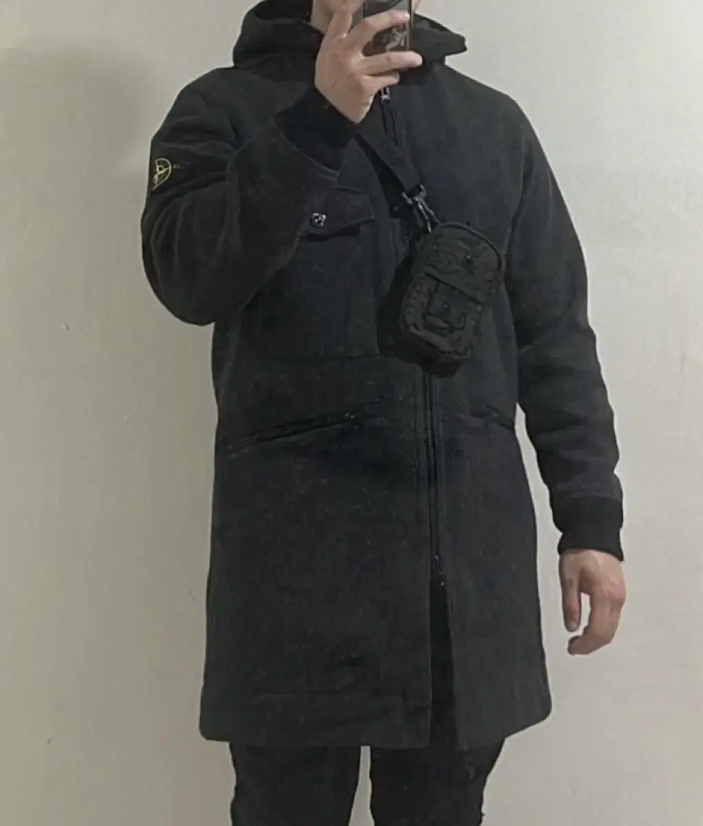 Stone Island Wool Coat