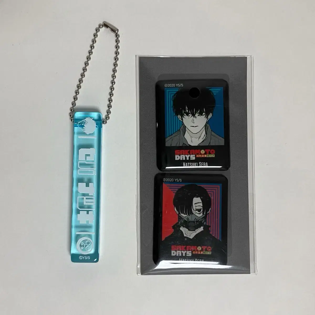 Sakamoto Dey's Seba Natsuki Mahuyu Nail Polish keyring Magnet