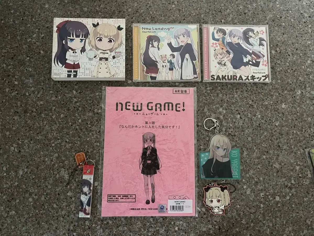 뉴 게임 NEW GAME 굿즈