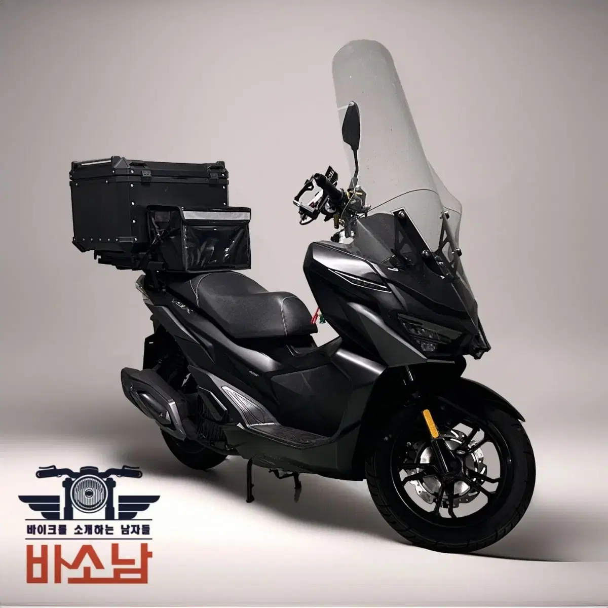 SYM VSX125 2022년식 900KM 주행, 부산 오토바이