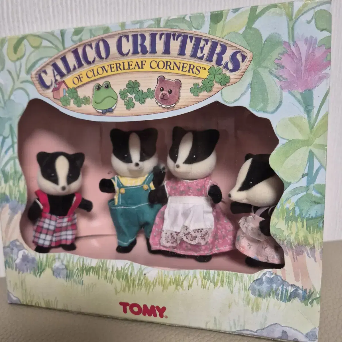 Sylvanian Early Badger Tongs Old Discontinued