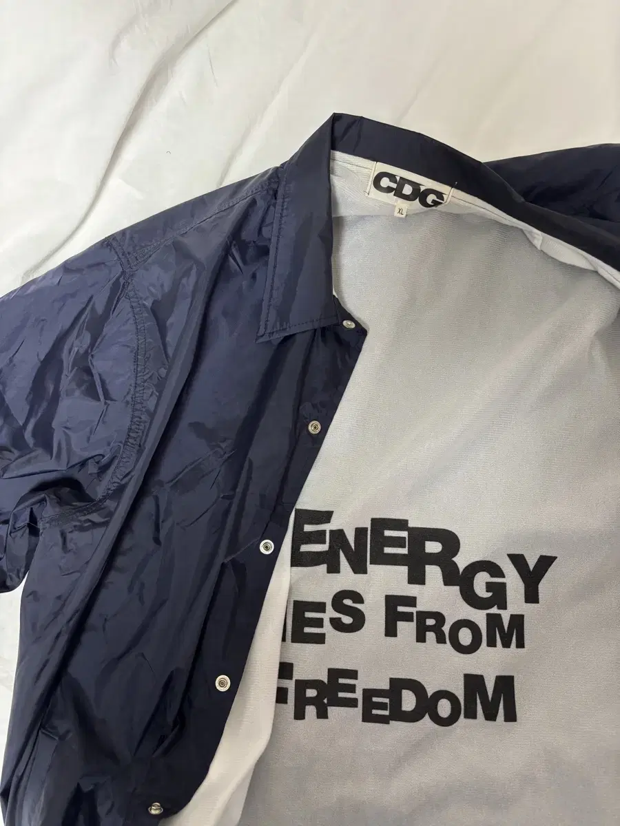 [XL]cdgCoach Jacket Navy