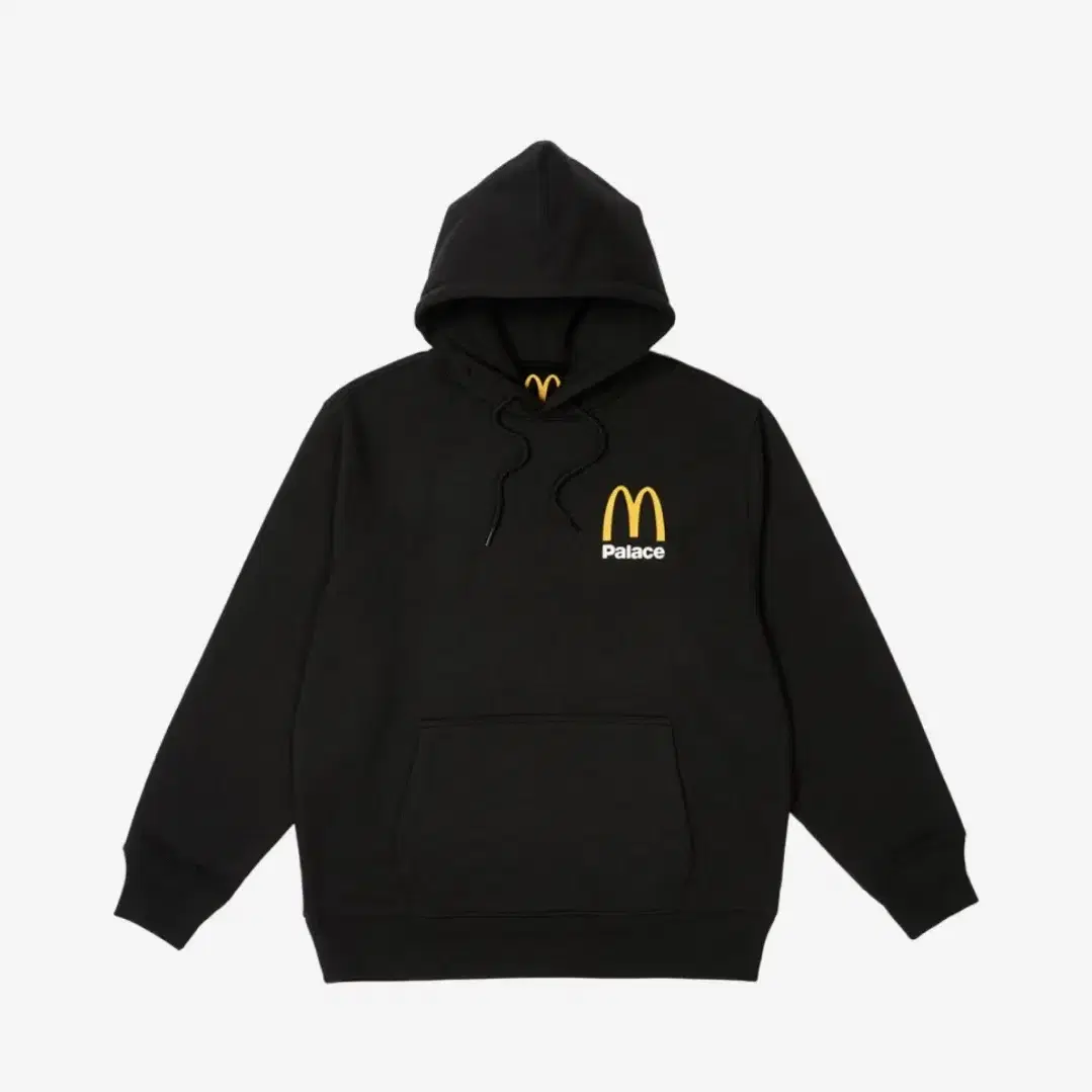 Palace x McDonald's Logo Hood Black