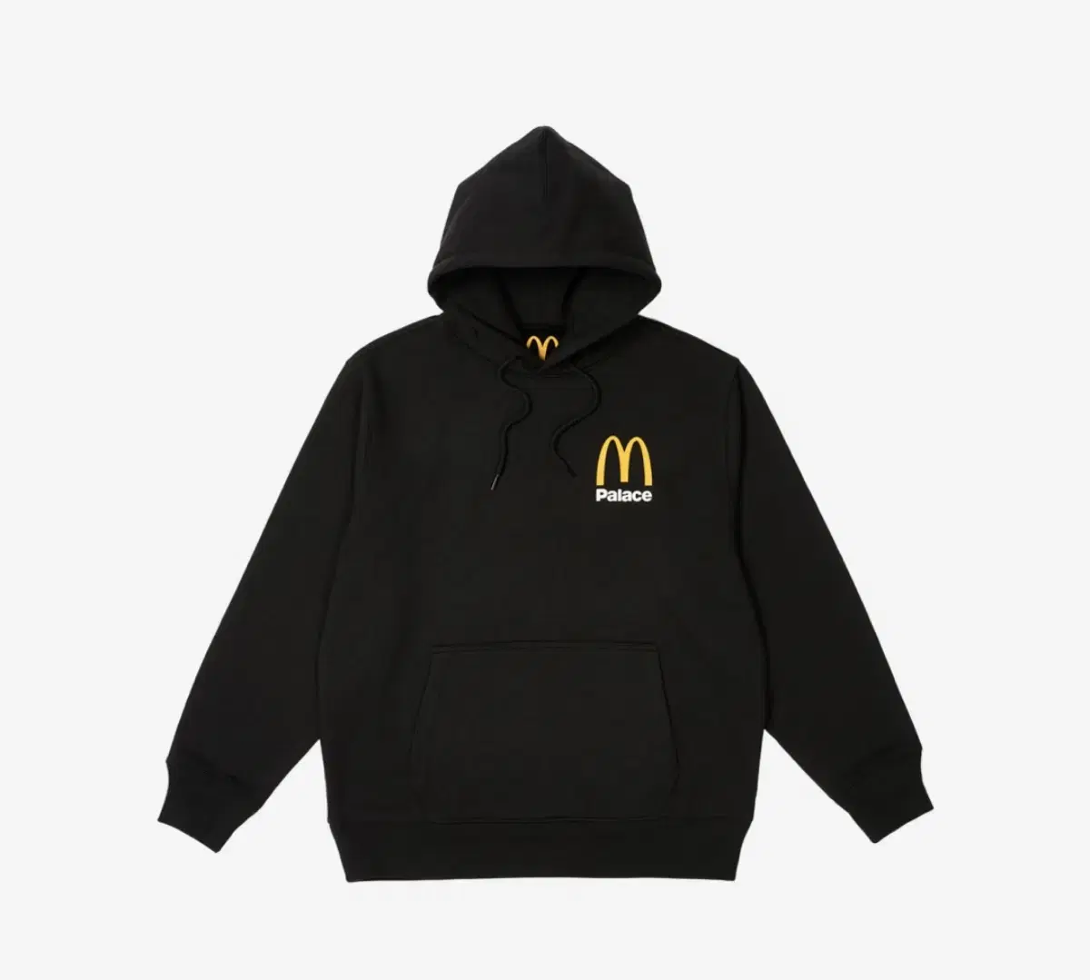 Palace x McDonald's Logo Hood Black