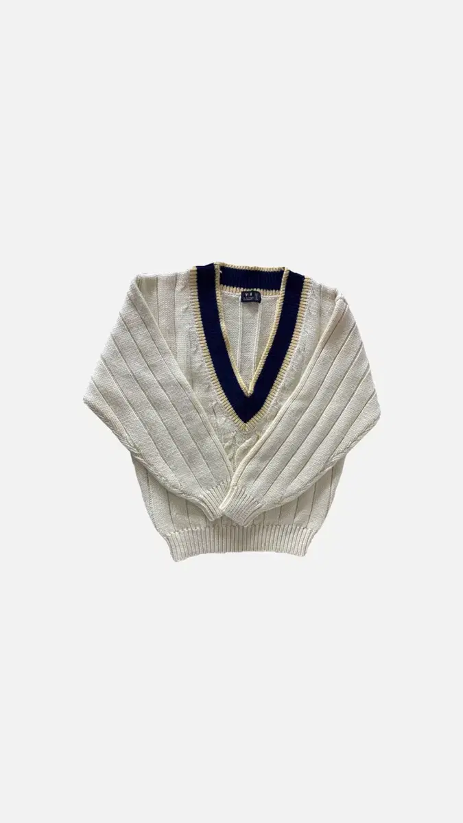 Vintage Cricket Knit VAN JACKET