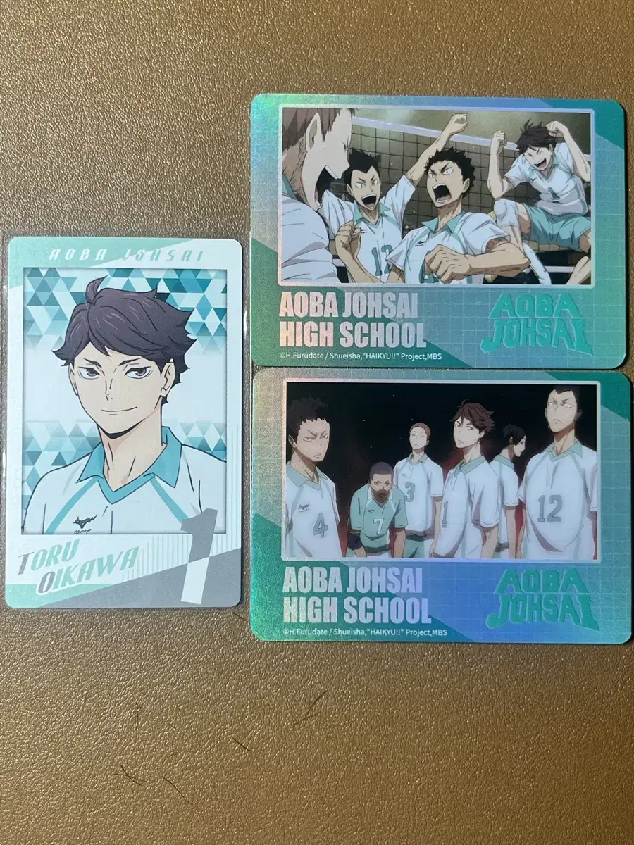 Haikyuu Aobajosai Seijo Oikawa Tooru kard photocard