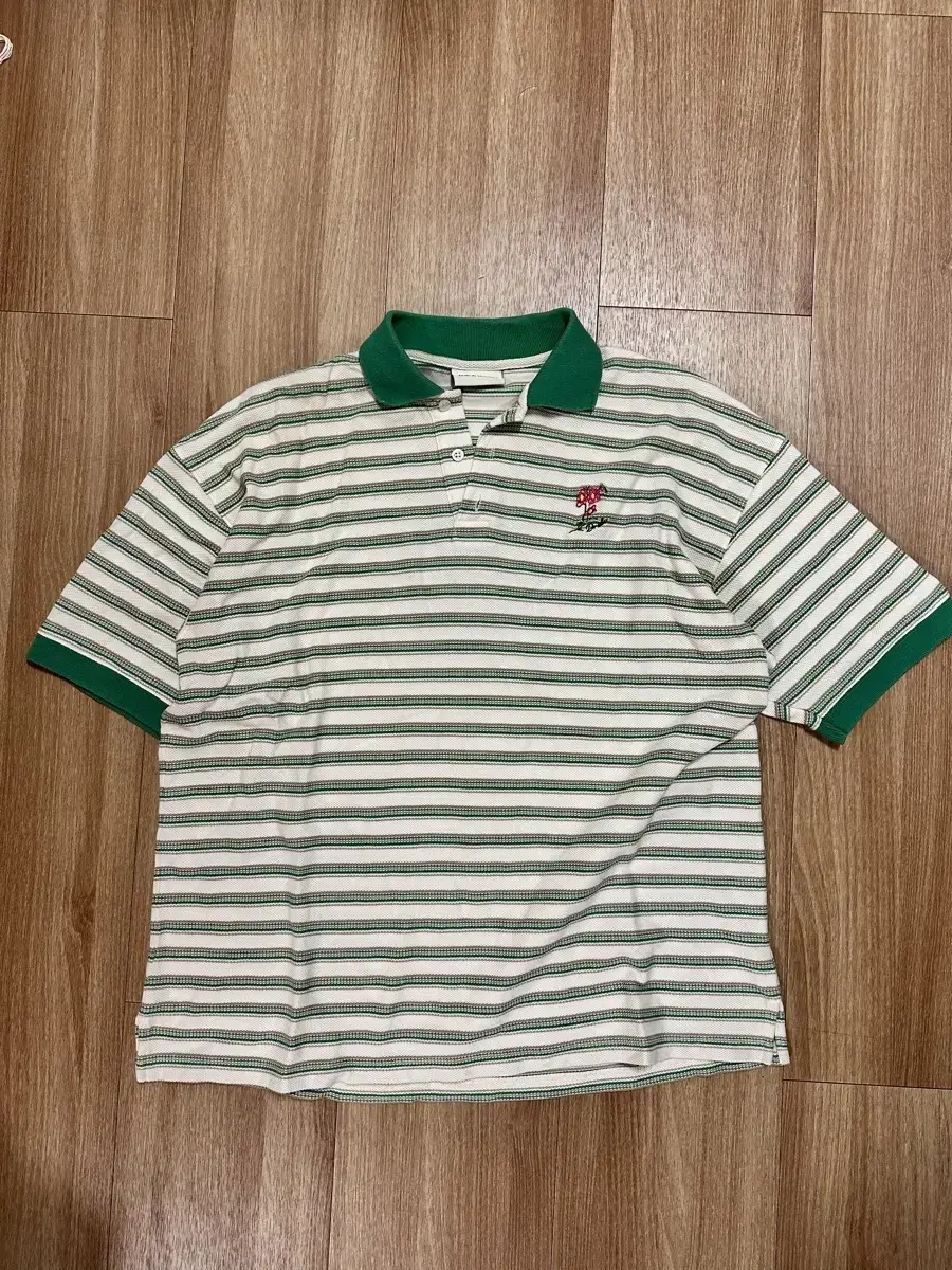 Droldmushu Striped Pique Shirt