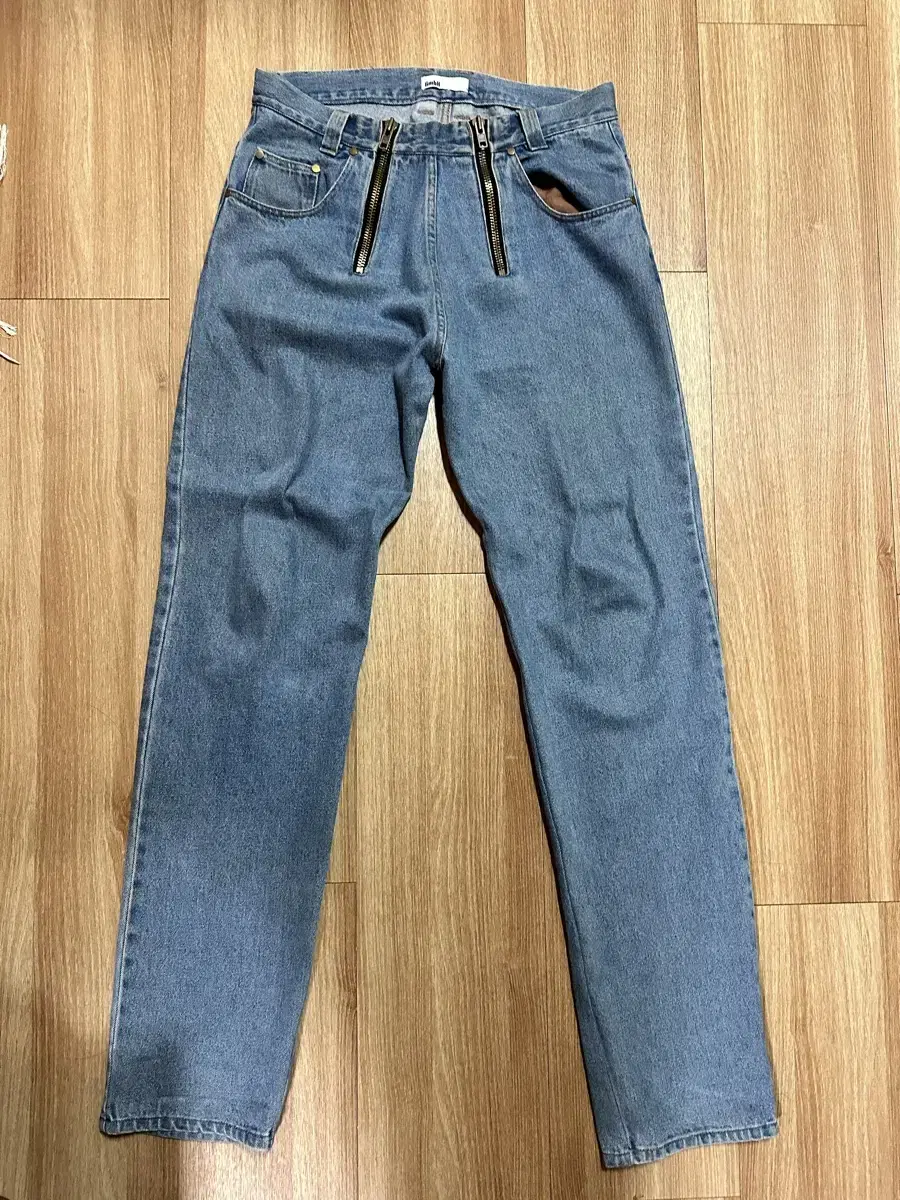 GMBH Double-Zip Denim Pants 30-32