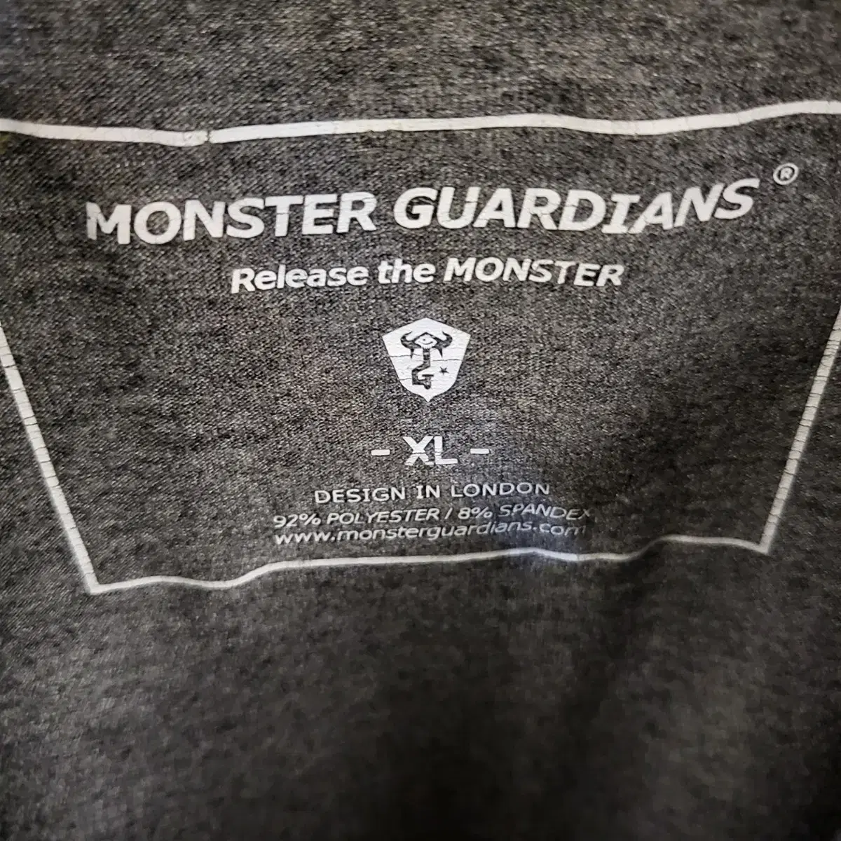 Monster Guardians몬스터 가디언스 운동 헬스 머슬핏 반팔티