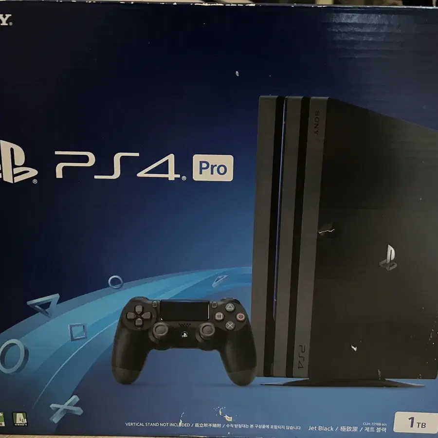 PS4 PRO 7218B 플스4 프로 1TB + 듀얼쇼크 2개