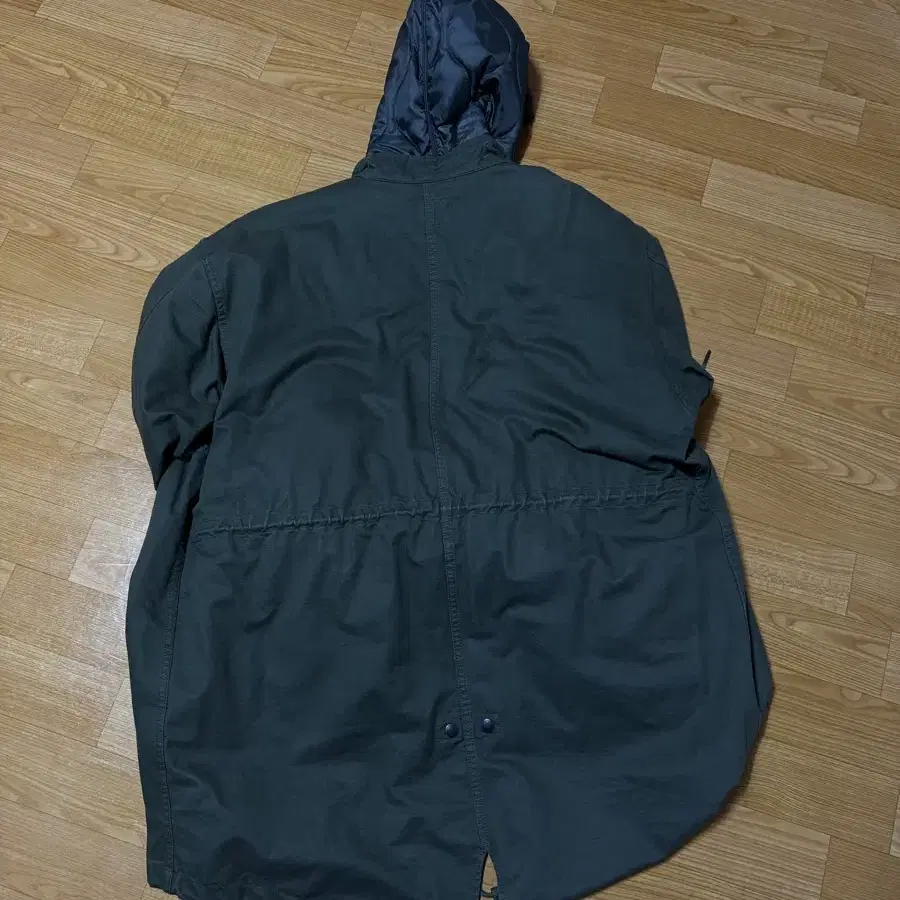 아웃스탠딩 야상 개파카 FISHTAIL PARKA_OLIVE GREEN