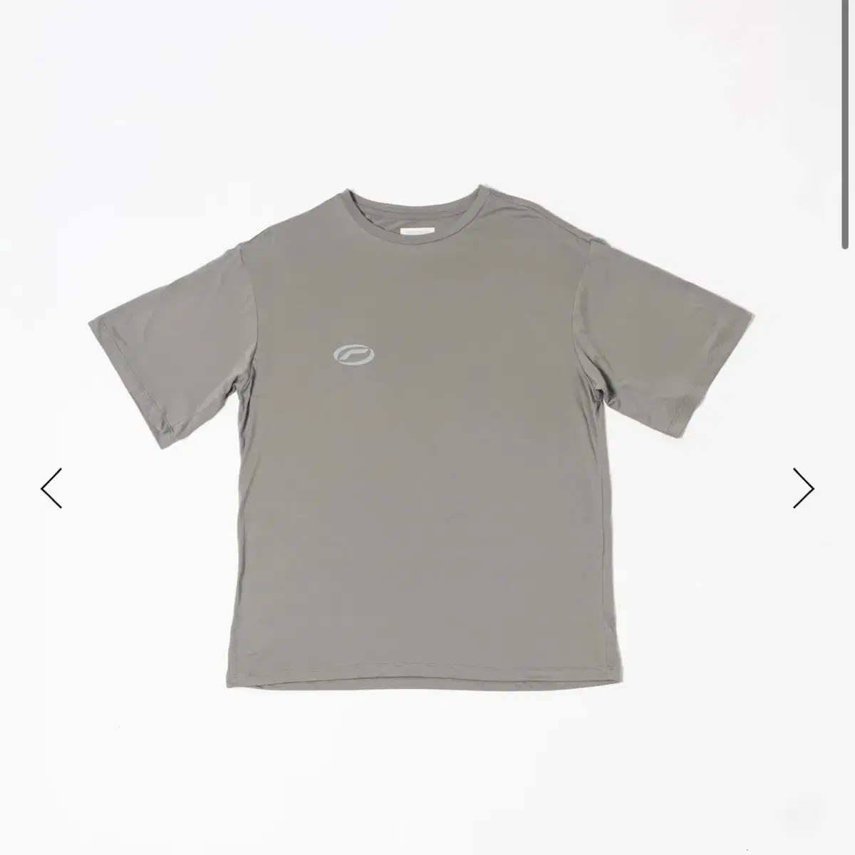 옵티미스틱 러너스 recycled t-shirt asphalt grey