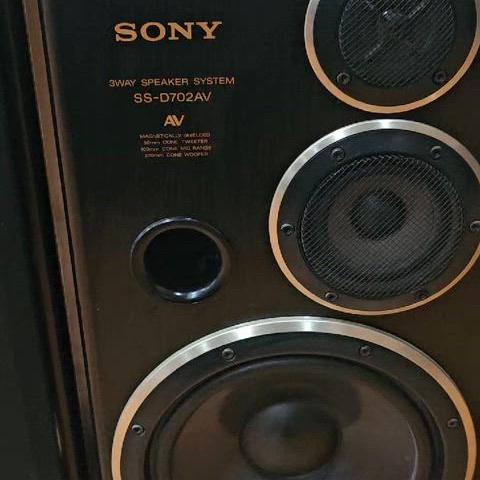 소니스피커/ sony  ss-D702 AV