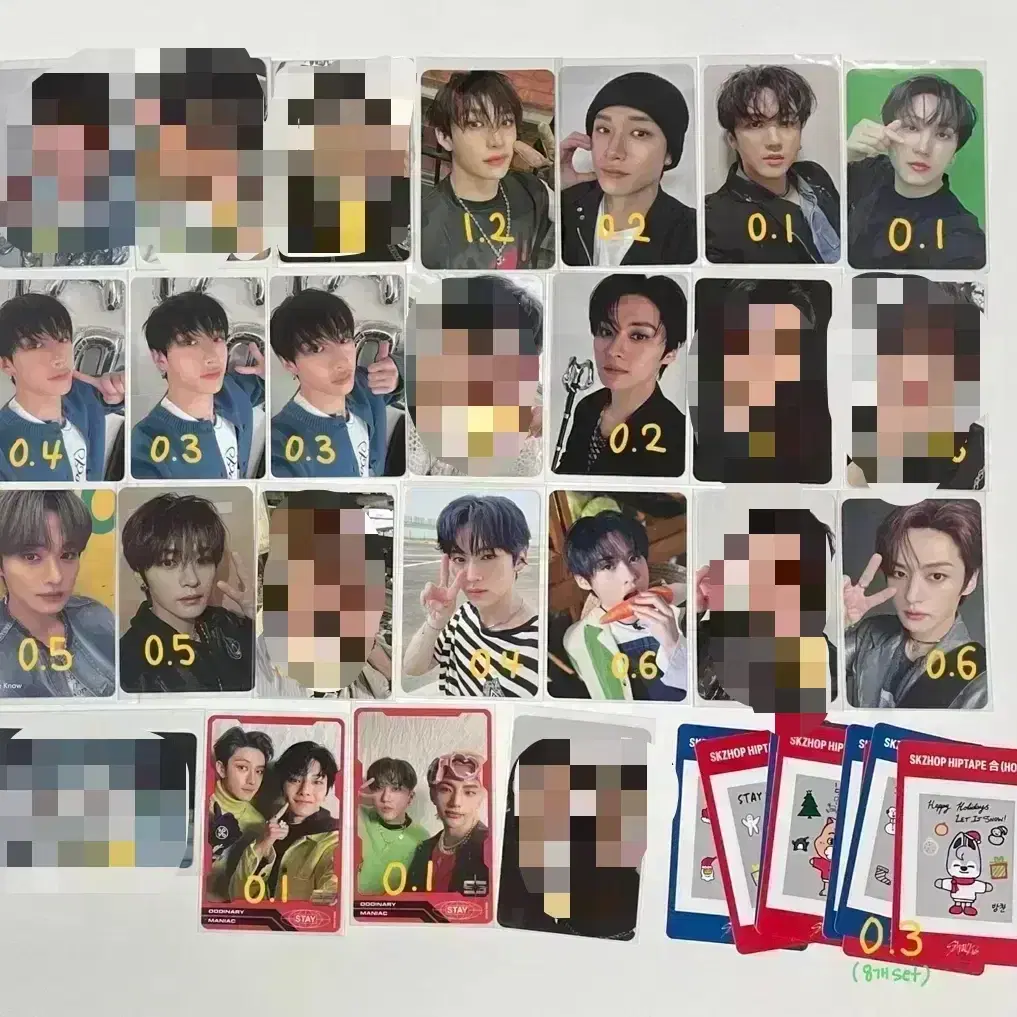스트레이키즈 포카 양도(방찬/리노/현진/필릭스/승민/한/창빈/아이엔)