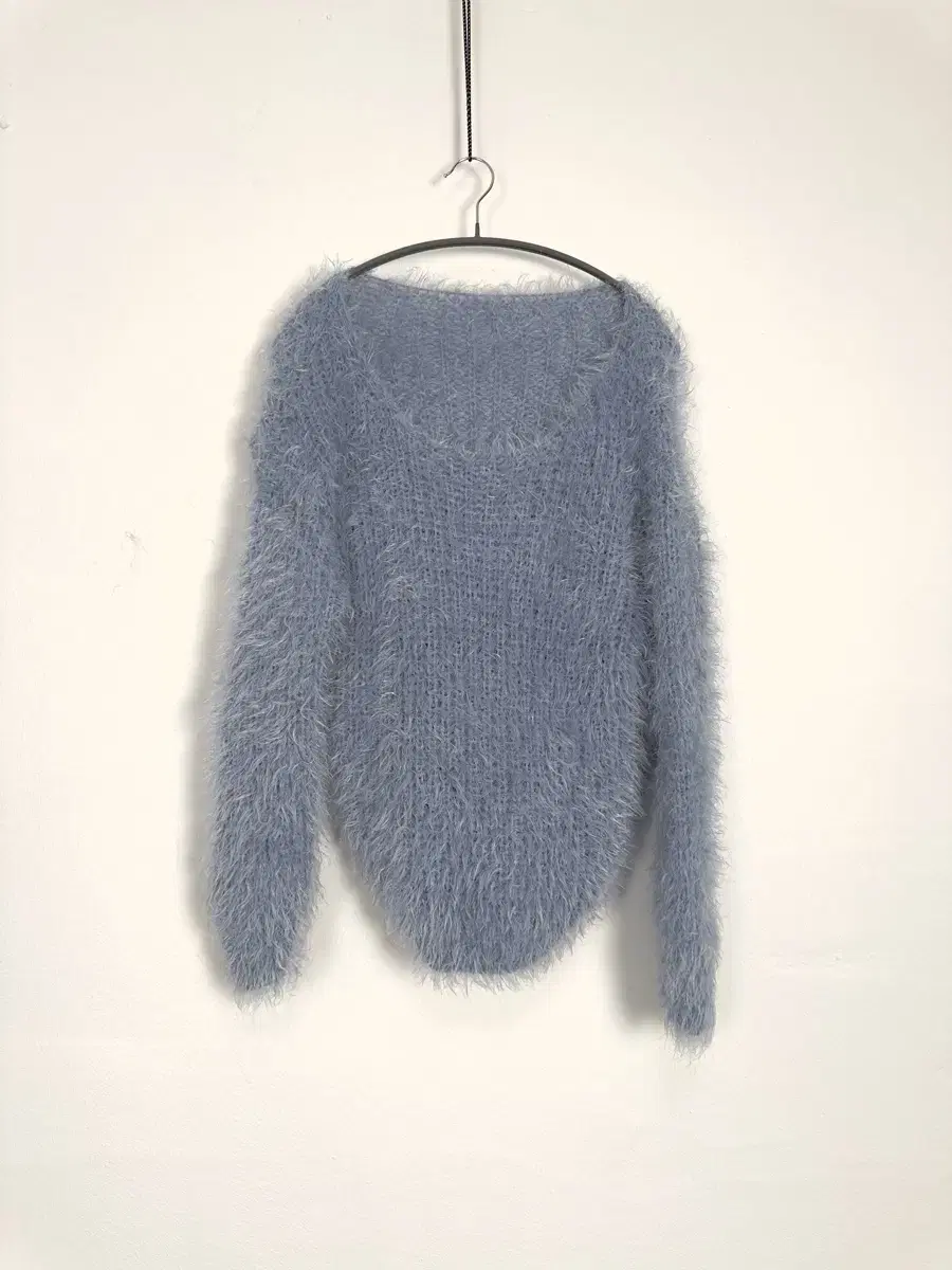 vintage sky fuzzy knit