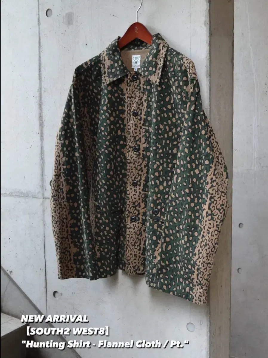 (NEW) South2West8 Flannel Hunting Shirt Leopard L