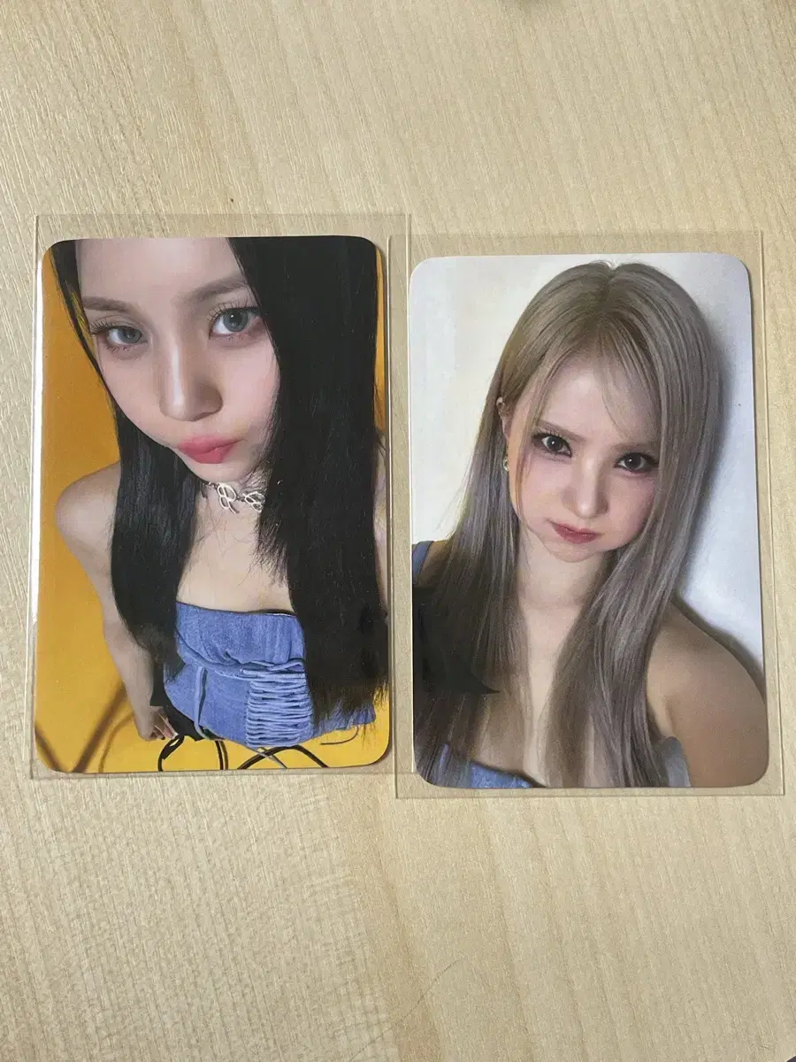 Viviz eunha umji with muu pre-order benefit photocard poka