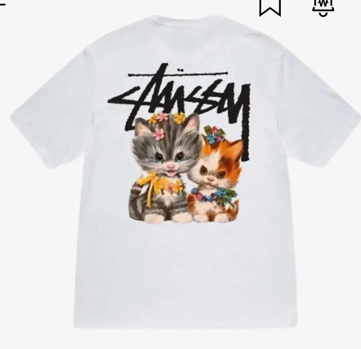 Stussy Kitten T-shirt 23SS size M