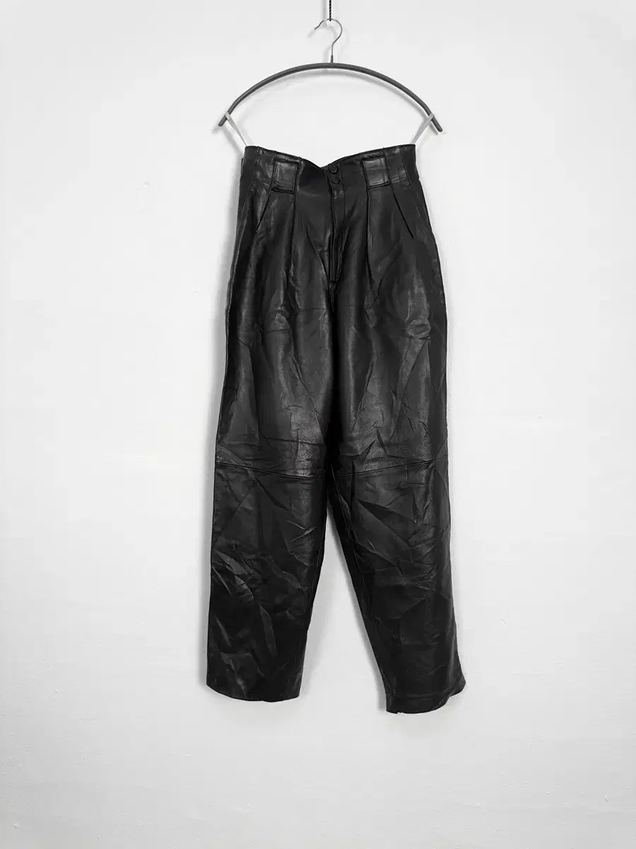 vintage high waisted leather pants