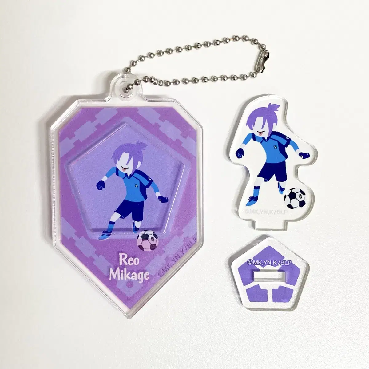 (Bulk) BLUELOCK Mikage Leo Mini acrylic stand keyring Key Holder