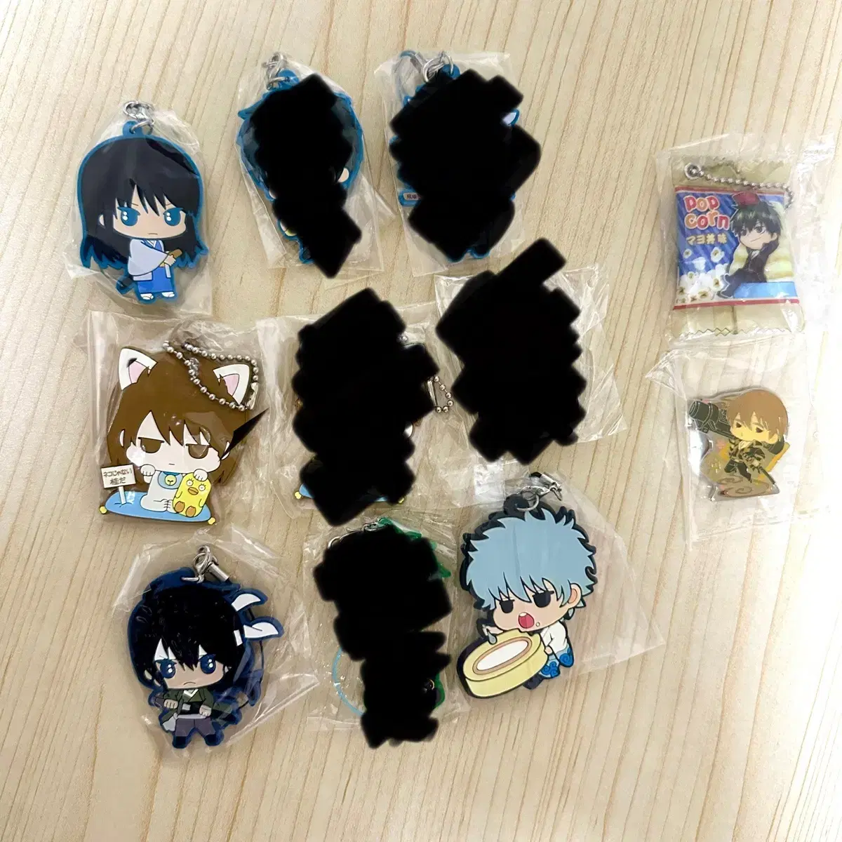 Gintama keyring Classic Goods Katsura Kintoki Hijikata