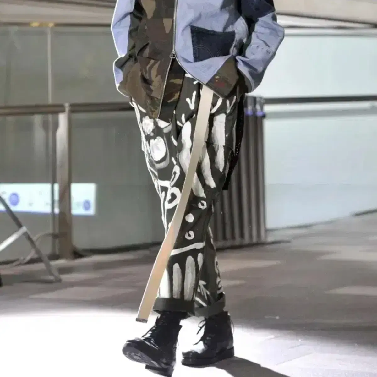 Yasuhiro Mihara Modified Painting Pants