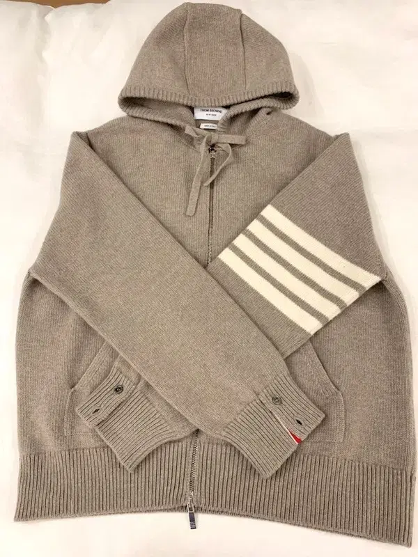 Thom Browne Mohair Hoodie Zip Up Size 04 New