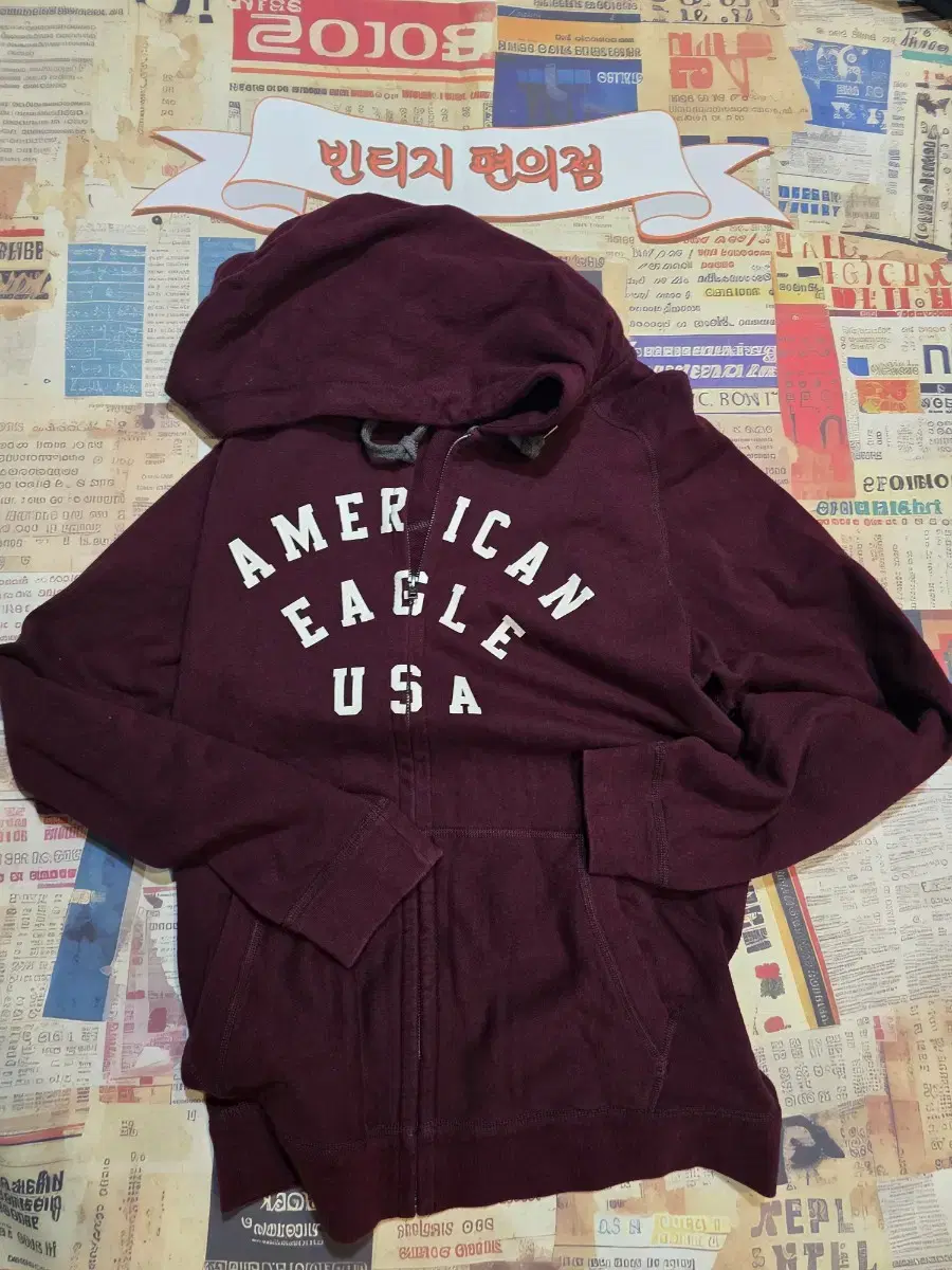 American Eagle Hooded Zip Up