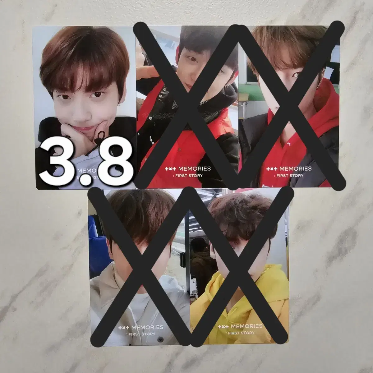 Tubatu TXT soobin Memories1 2019 Photocard