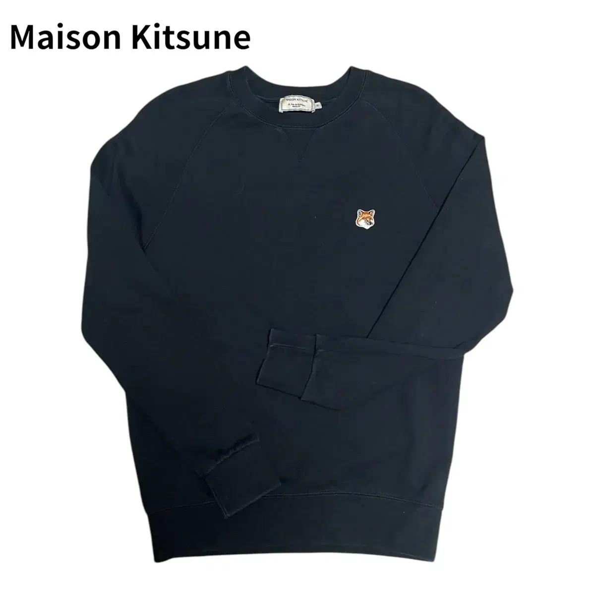 Maison Kitsune Fox Patch Man Top