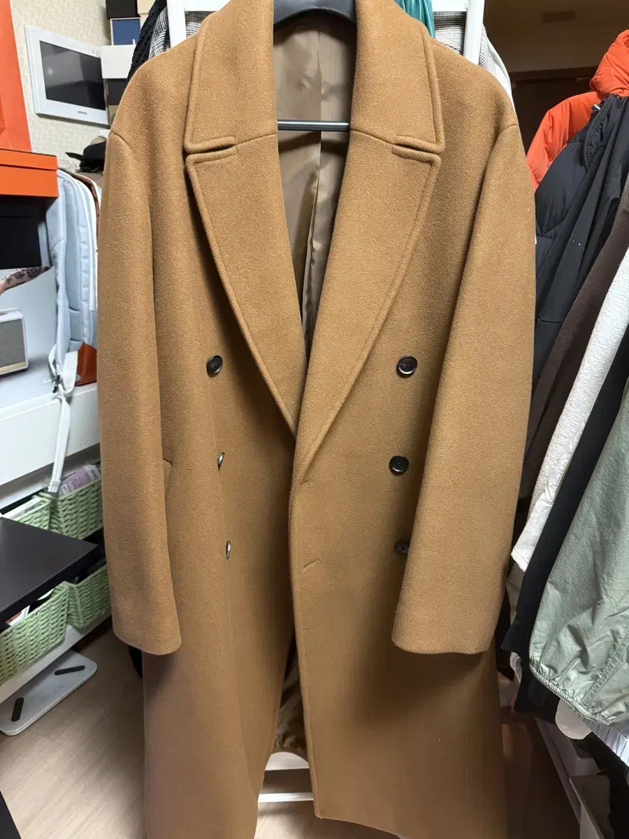 The Knit Company Camel Coat