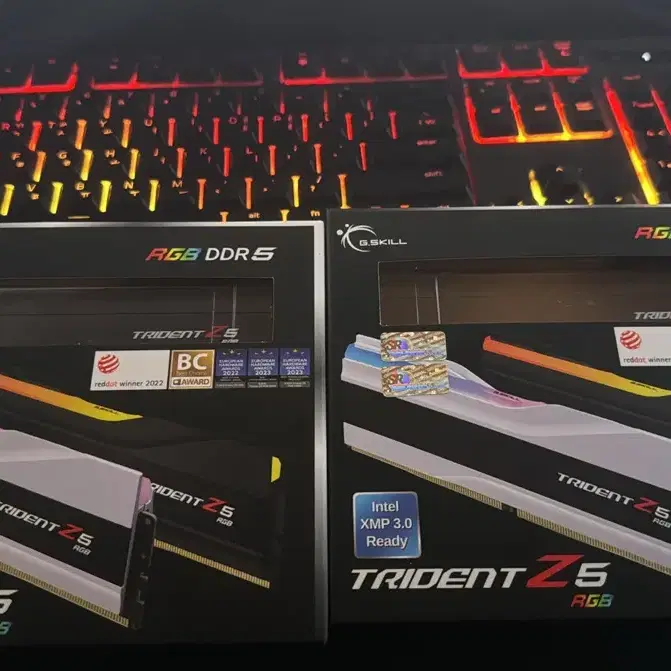 지스킬 ddr5 트라이던트 미개봉 새제품32gb 16X2 2세트