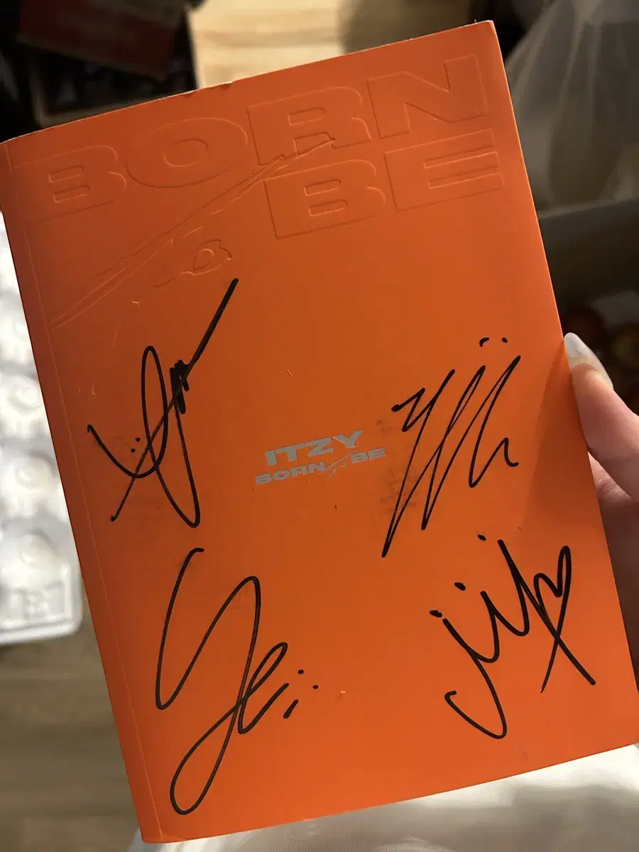 Itzy autographed album not for sale