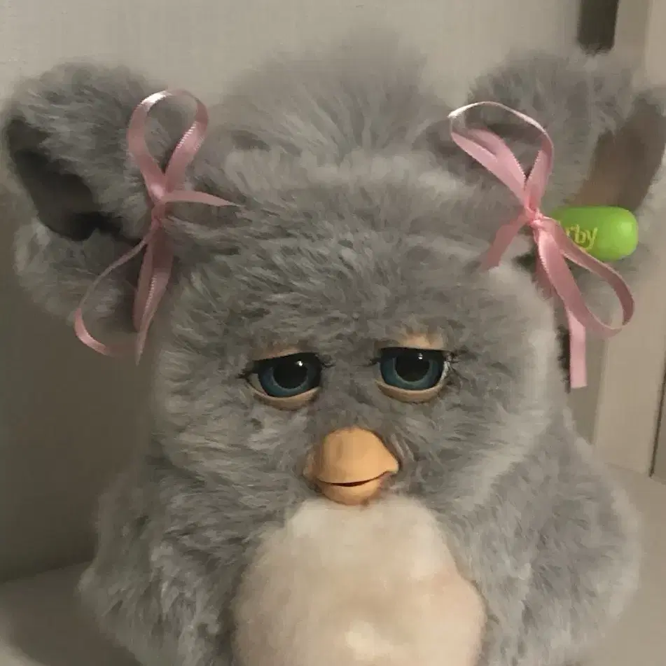 고전 빈티지 퍼비 Furby 슬리피 그레이 2005 2006 교환 합니다