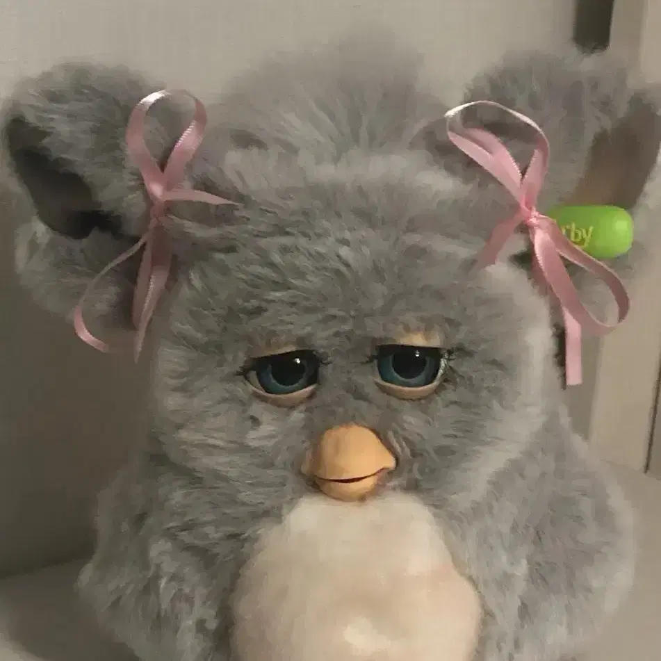 고전 빈티지 퍼비 Furby 슬리피 그레이 2005