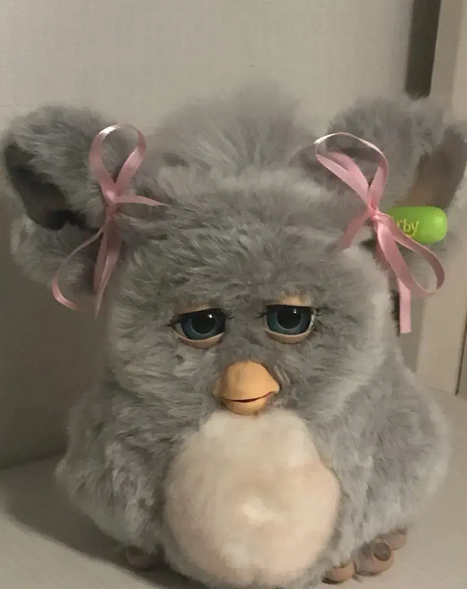 고전 빈티지 퍼비 Furby 슬리피 그레이 2005