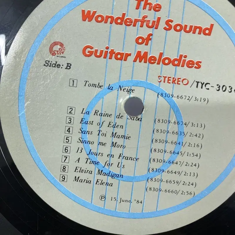 GUITAR MELODIES  LP / AA6215