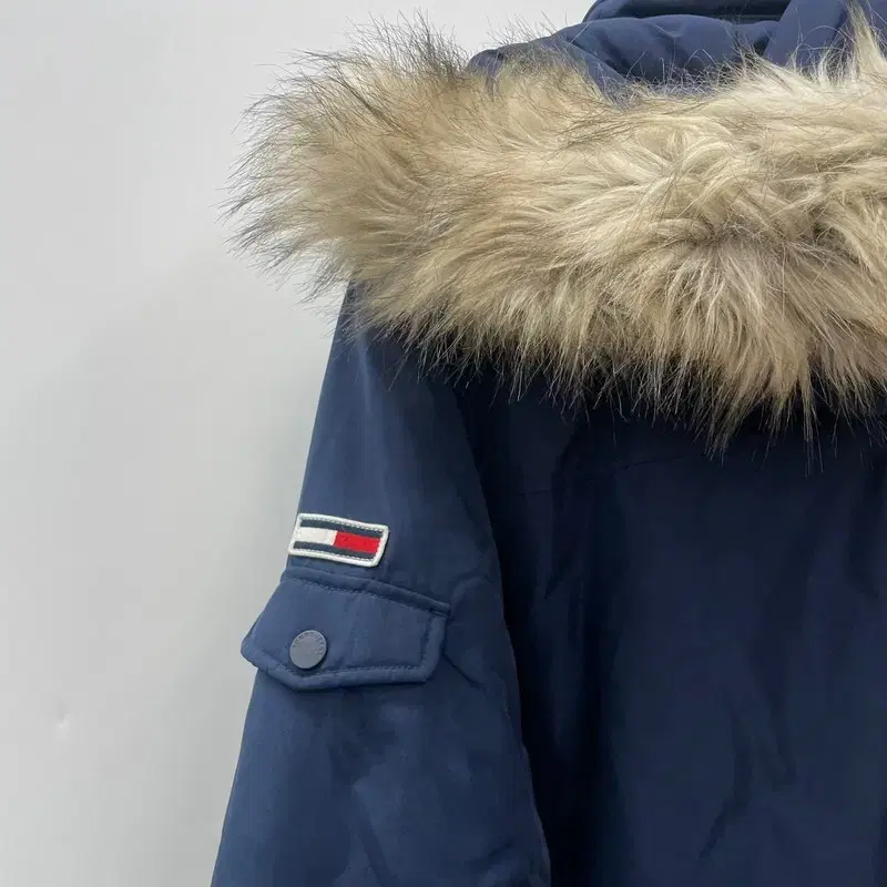 TOMMY JEANS 타미진스 후드 빈티지 네이비 패딩자켓