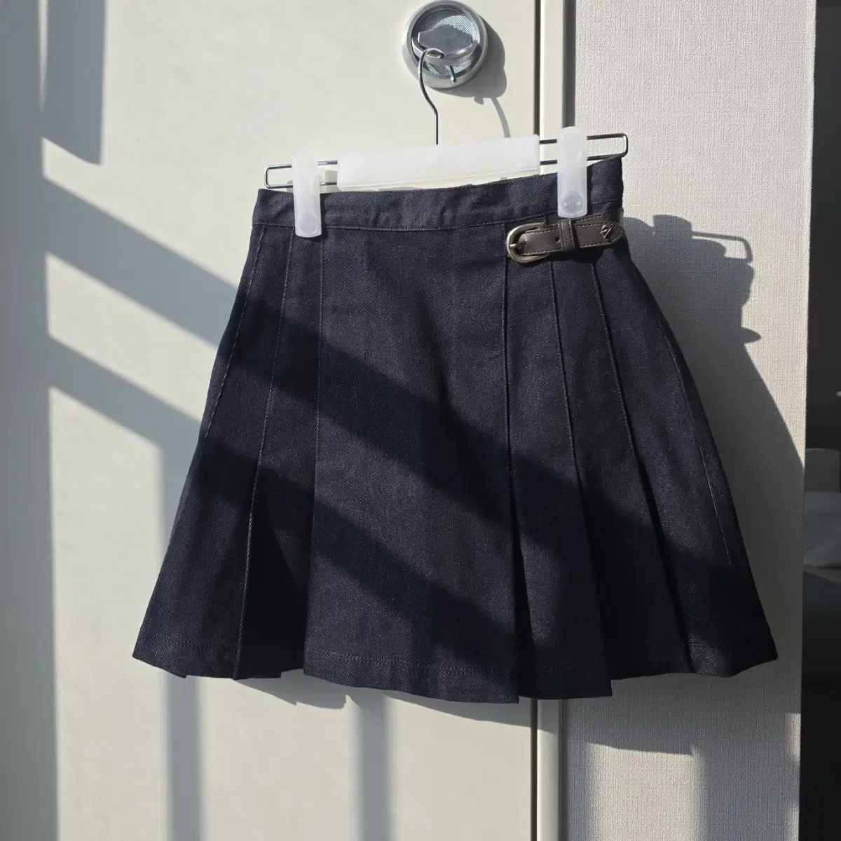 Flowoom Denim Pleats Skirt XS