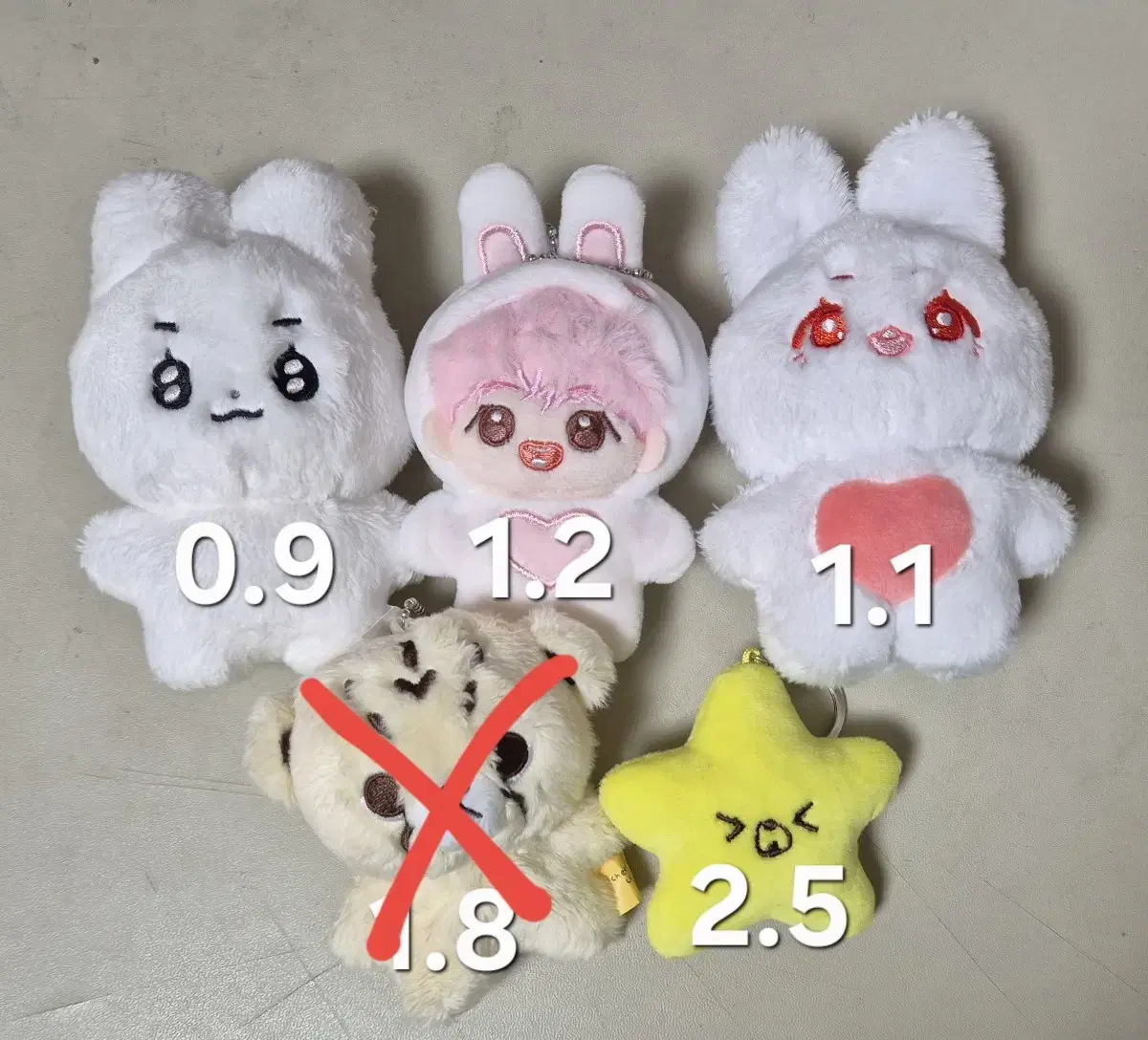 nct unofficial goods doll hatbunny hatgasari doyoung jaehyun hyunjae jeno mark haechan photocard