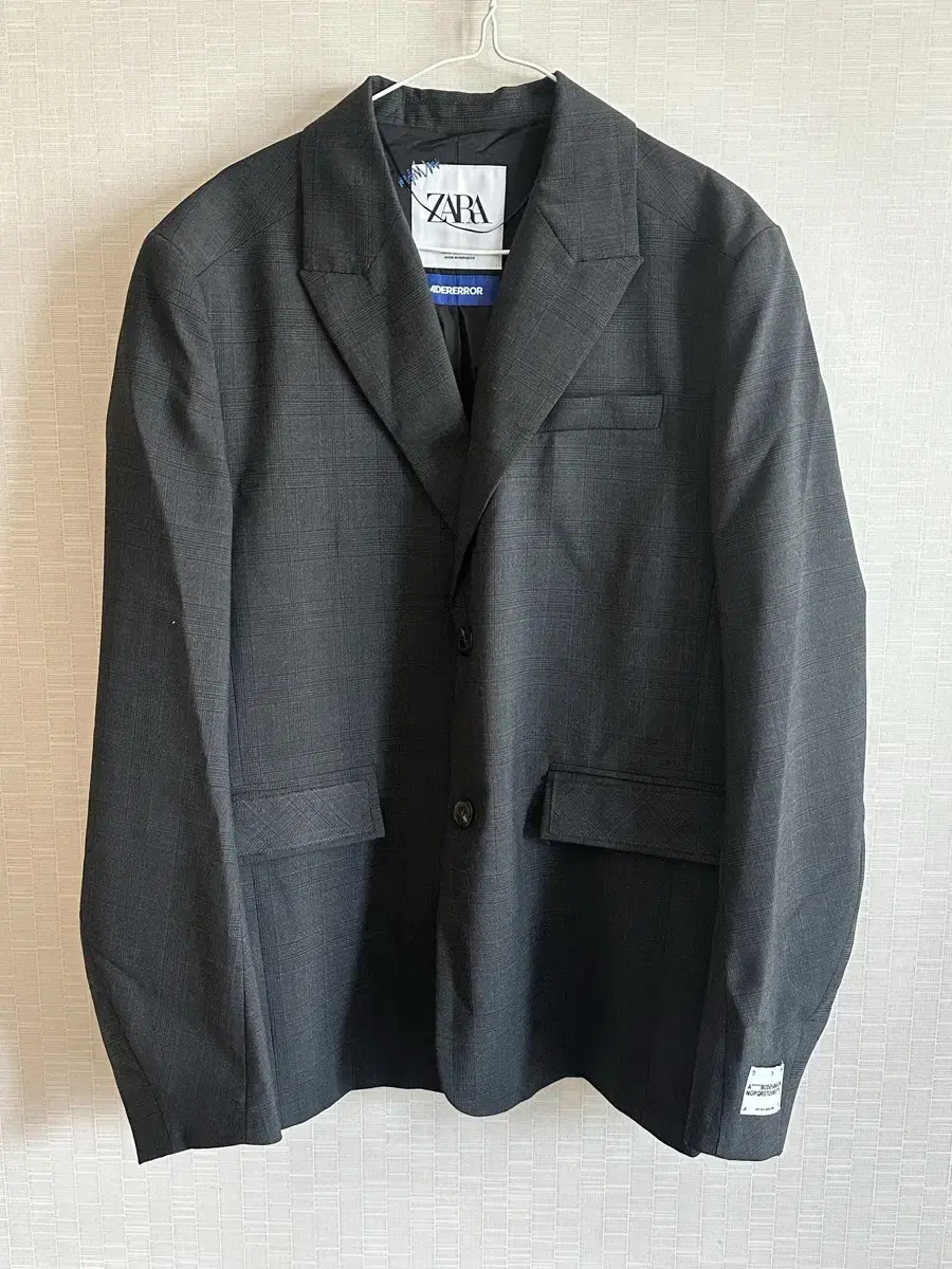 (M) Arthur Errer x Zara Check Blazer