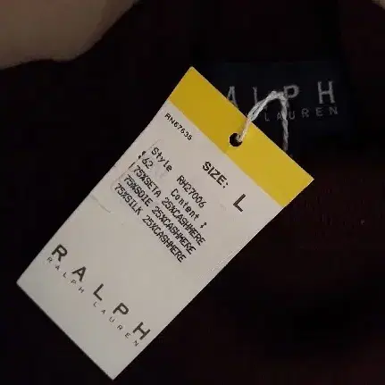 이태리RALPH ralph lauren (실크캐시미어함유니트)