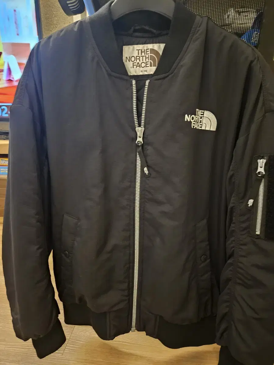 The North Face White Belle Bomber Jacket 90 size